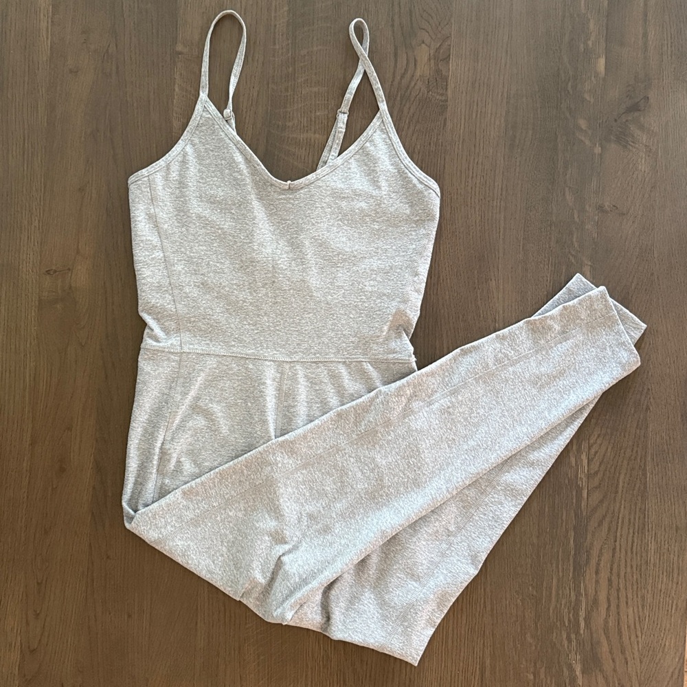 grey spacedye active jumpsuit